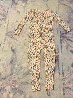 Posh peanut Disney Princess friends 12-18M convertible zippy bamboo pajamas pjs